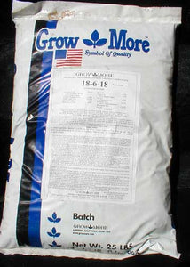 Growmore 18-6-18 Soluble Palm Food - 25 lb.